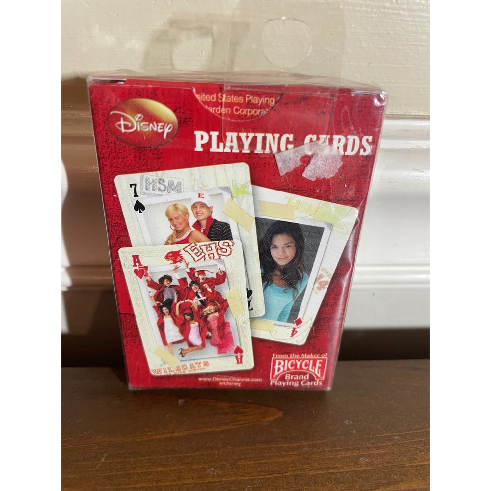 Disney High School Musical 1 2 3 Playing Cards Deck Bicycle Brand New Sealed
